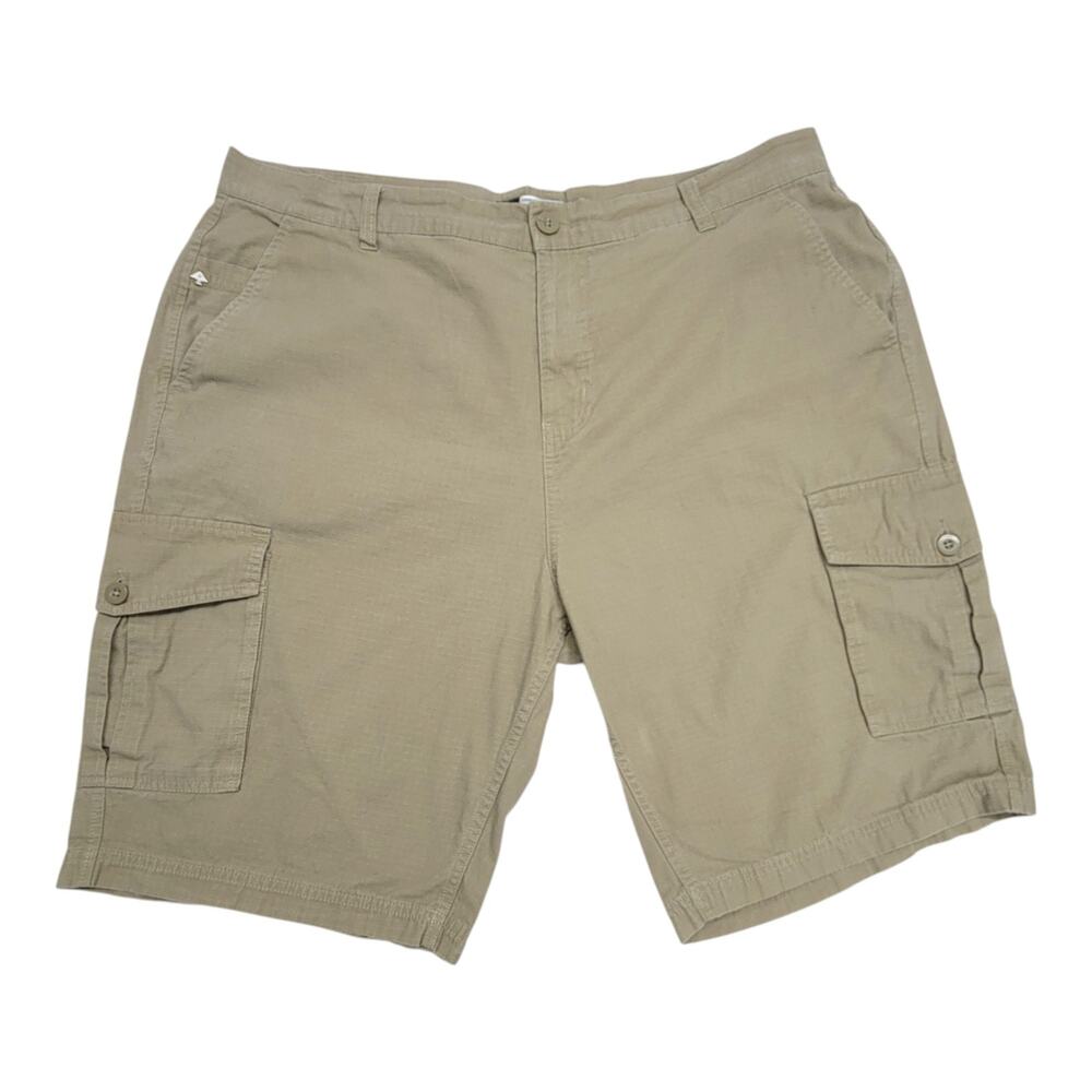 LRG Lifted Research Group Mens Cargo Shorts Sz 40 Khaki Ripstop Streetwear
